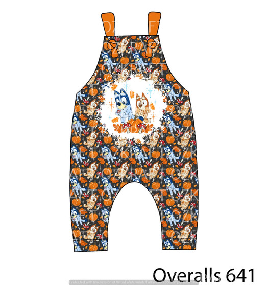 Lowland Overalls panel 641