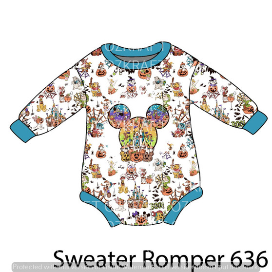Sweater Romper 636