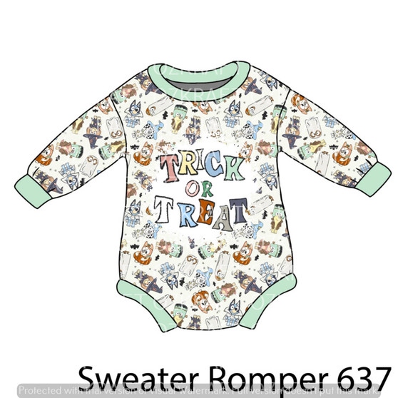 Sweater Romper 637