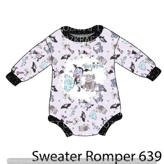 Sweater Romper 639
