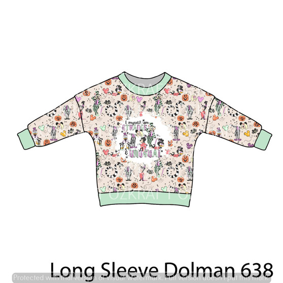 LONG SLEEVE Dolman panel 638