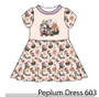Peplum Dress Panel 603