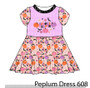 Peplum Dress Panel 608