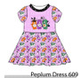 Peplum Dress Panel 609