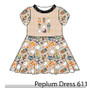 Peplum Dress Panel 611