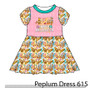 Peplum Dress Panel 615