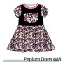 Peplum Dress Panel 688