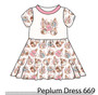 Peplum Dress Panel 669