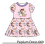 Peplum Dress Panel 660