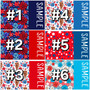 4th of July Name Strips