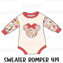 Sweater Romper 419