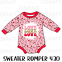 Sweater Romper 430