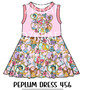 Peplum Dress Panel 456