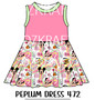 Peplum Dress Panel 472