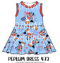 Peplum Dress Panel 473