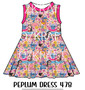 Peplum Dress Panel 478