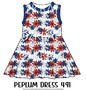 Peplum Dress Panel 491