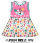 Peplum Dress Panel 492