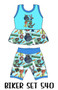 Biker/Peplum set 540
