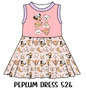 Peplum Dress Panel 526