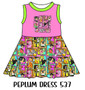 Peplum Dress Panel 537