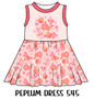 Peplum Dress Panel 545