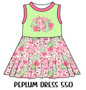 Peplum Dress Panel 550