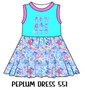 Peplum Dress Panel 551