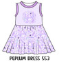 Peplum Dress Panel 553
