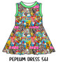 Peplum Dress Panel 561