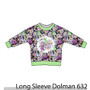 LONG SLEEVE Dolman panel 632