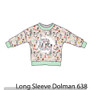 LONG SLEEVE Dolman panel 638