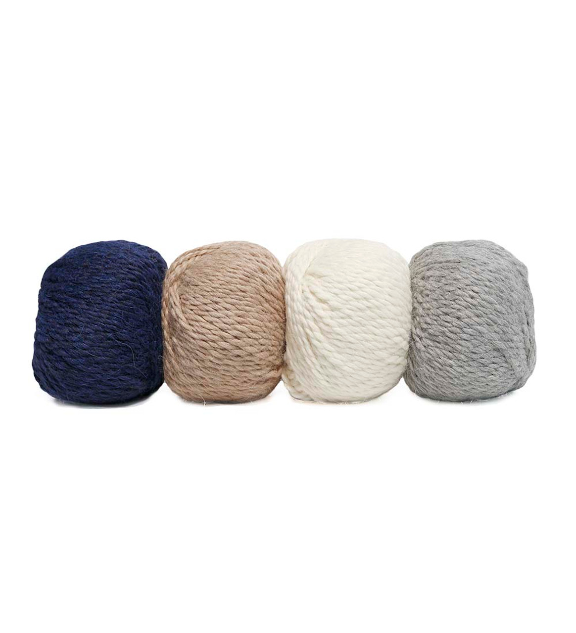 Bulky Weight Lacery Yarn 100g - 2 Skeins - 100% Cotton - Vapor Grey - Color  110