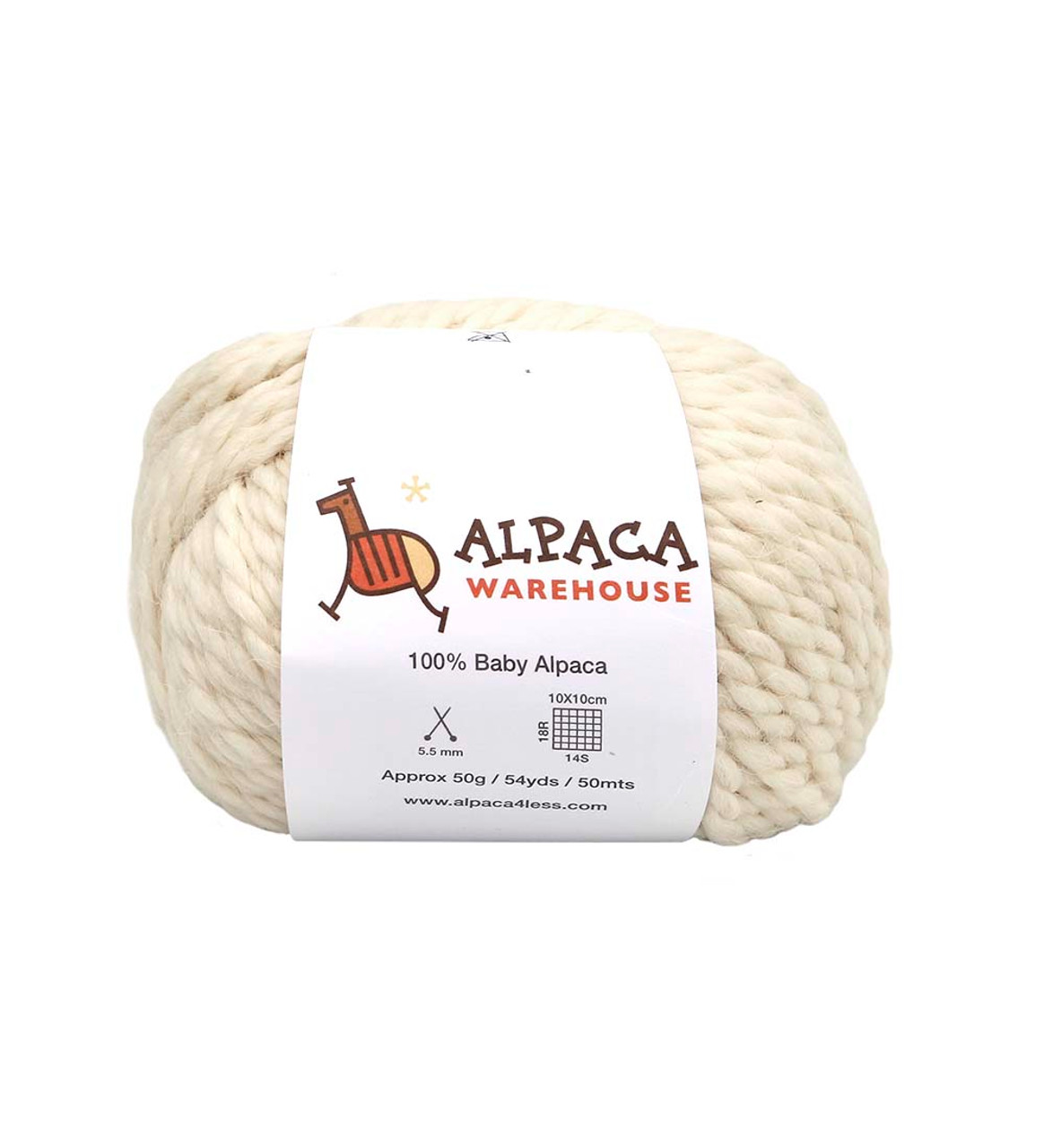 100% Baby Alpaca Yarn Luluy #5 Bulky - 163.50 Yards Total (3 Pack