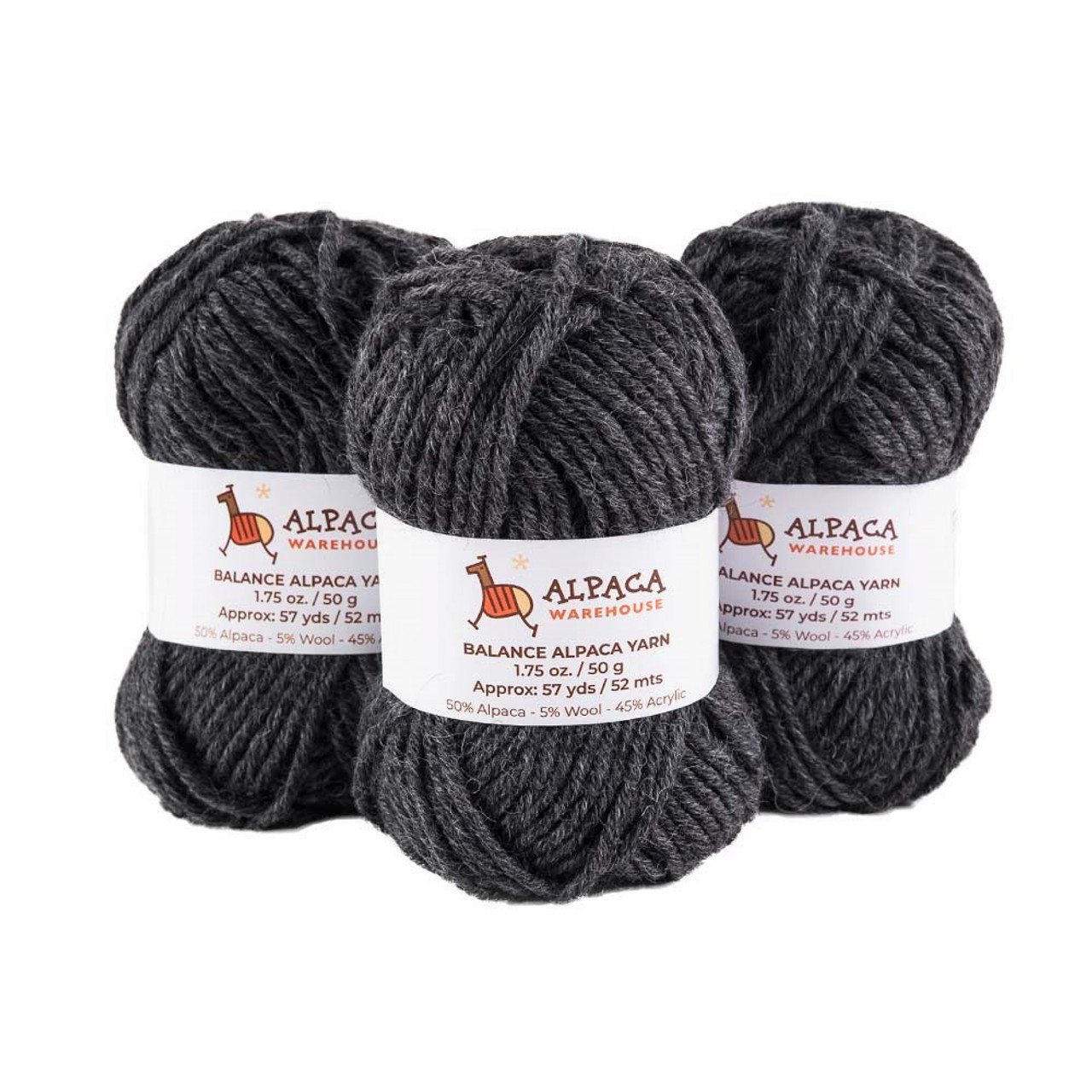 Blend Alpaca Yarn Wool 1 Skein 100 Grams Bulky Weight - Alpaca Warehouse