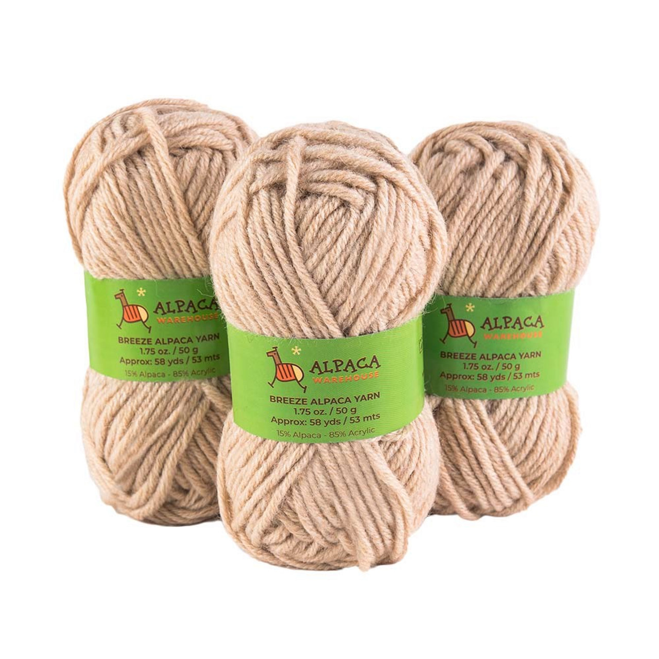 Blend Alpaca Yarn Wool 1 Skein 100 Grams Bulky Weight