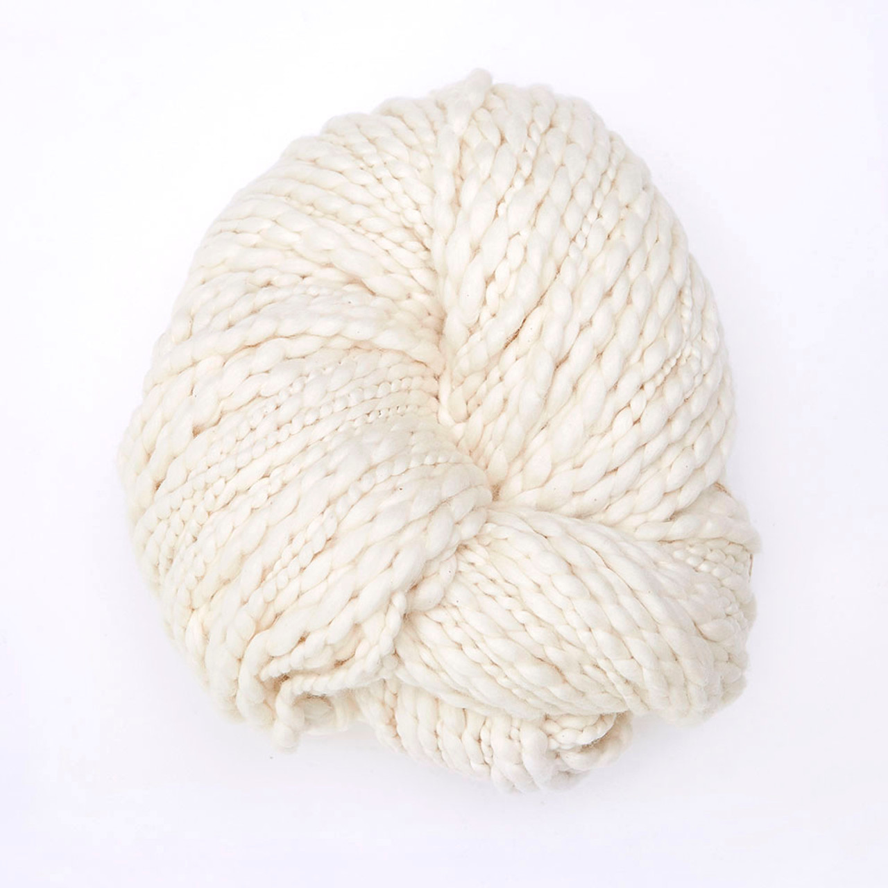 Kinua Flame - Peruvian 100% Organic Cotton Yarn Certified GOTS Undyed  Natural Color 100 Grams Bulky Weight