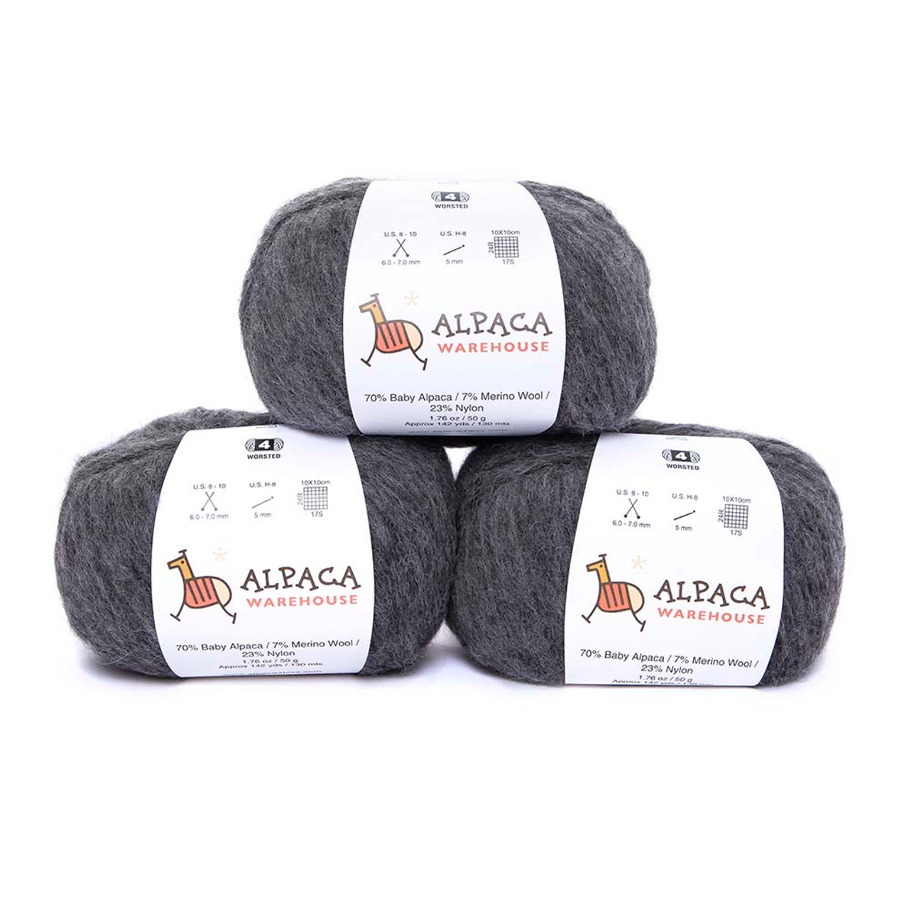 3-Pack Sheep Wool Worsted Yarn for Knitting and Crocheting 300 Grams  (Walnut 38) : : Arts & Crafts