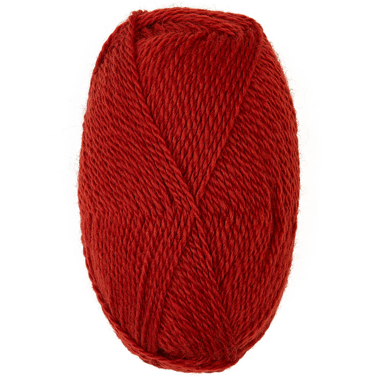 Independent Study in Red on Targhee Wool Worsted Yarn - 230 yd/100 g