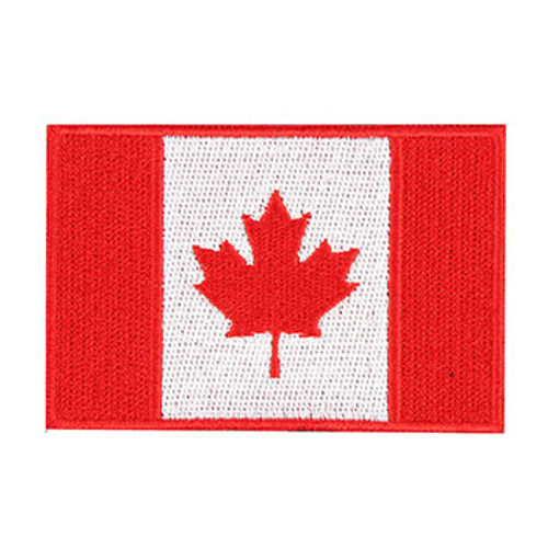Patch - Canadian Flag - 3X2 - Red