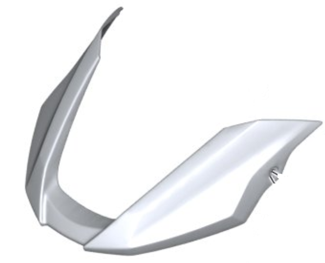AZ Graphishop Paraserbatoio Adesivo Per BMW R 1200 GS ADV (2006-2013) – Modello GP-140(M) Bianco/Nero – Effetto 3D In Resina, Made In Italy - 5