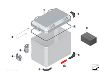 BMW Componentes maleta aluminio