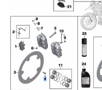 BMW Tornillo de cabeza plana
