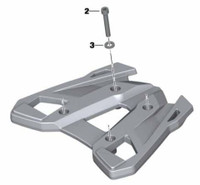 BMW F 700 / 800 GS Portaequipajes Maletas trasera Vario