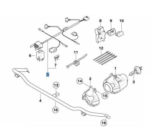 piezas  para faros delanteros 1200 GS(A)
