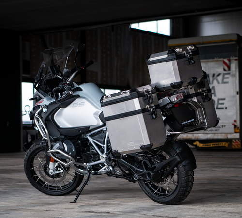 BMW Conjunto extensión de volumen maletas de aluminio - Limited Edition 40  Years GS