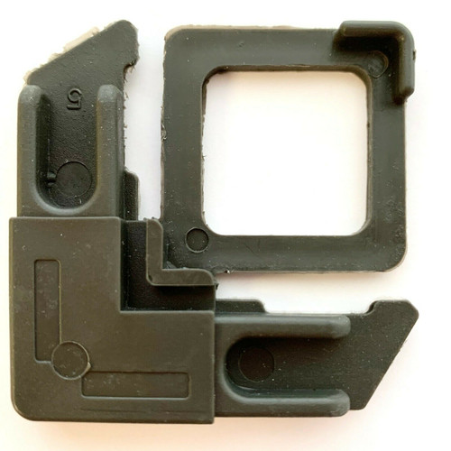 Square Cut with Lift Tab Plastic Screen Frame Corner