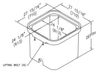 Quazite PG2424BA24 - 24" X 24" X 24" - ANSI Tier 22