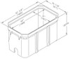 30" x 60" x 30" Quazite Pull Box PG3060BA30 | ANSI Tier 22
