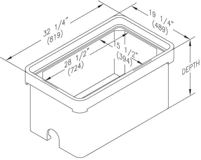 17 x 30 Quazite Box - ANSI Tier 22 - PG1730BA12, PG1730BA18
